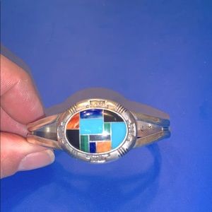 Sterling silver Carolyn pollack bracelet.